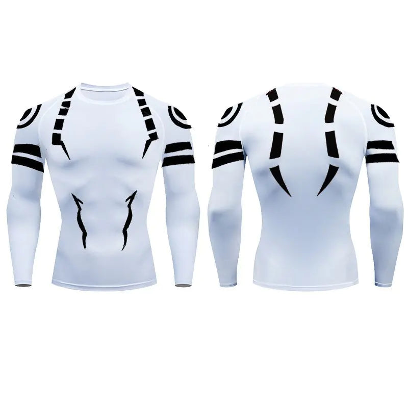 Men's Long Sleeve Compression Shirt for Sports