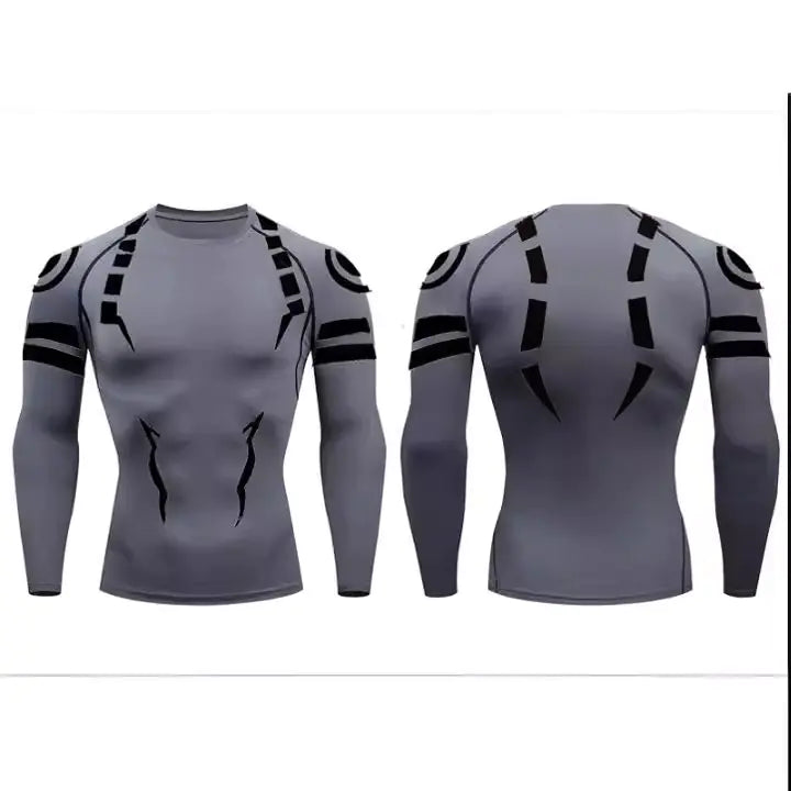 Men's Long Sleeve Compression Shirt for Sports