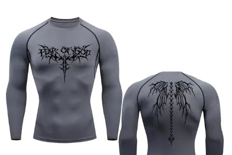 Anime Print Gym Sport Quick Dry Gym TShirts