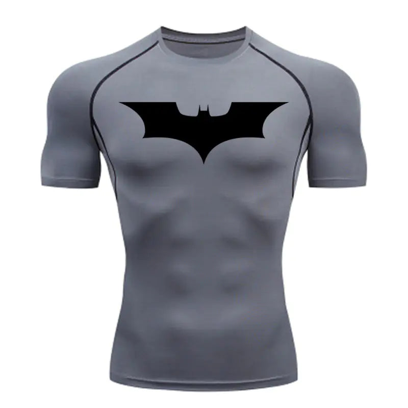 Men's Compression Short Sleeve Sports T-Shirt for Running
