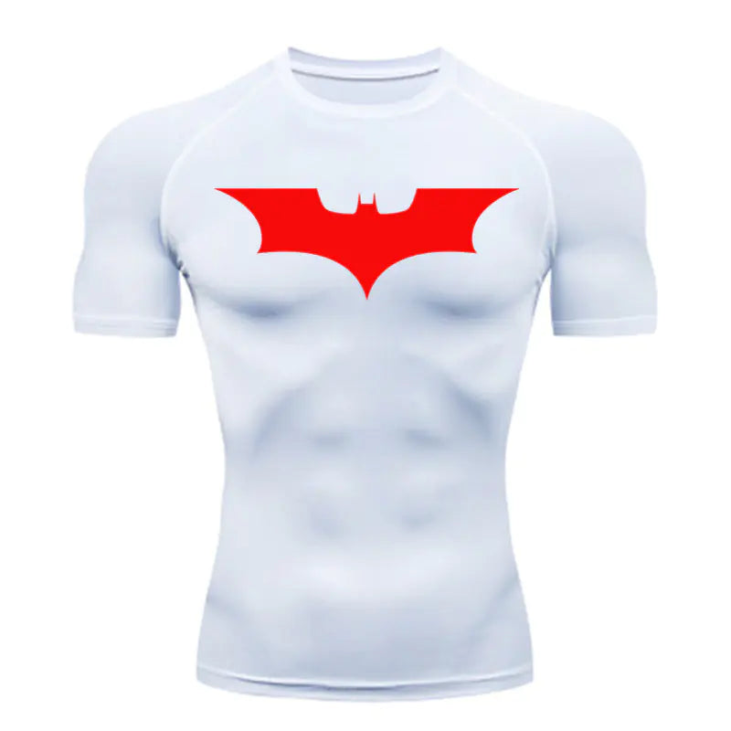 Men's Compression Short Sleeve Sports T-Shirt for Running