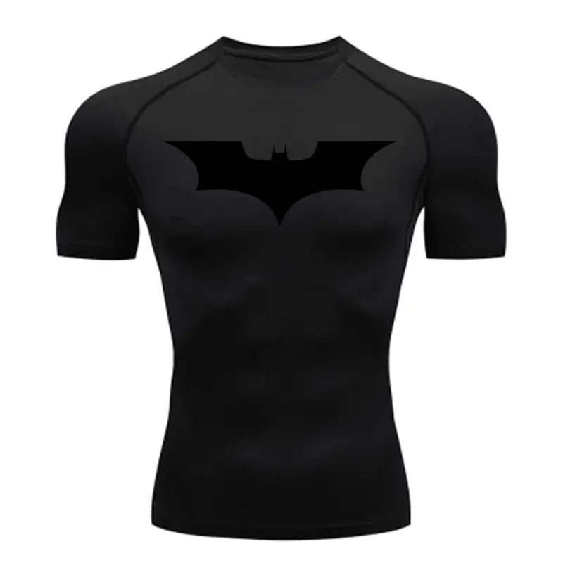 Men's Compression Short Sleeve Sports T-Shirt for Running