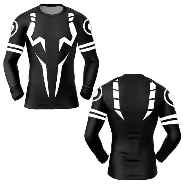 Men's Long Sleeve Compression Shirt for Sports