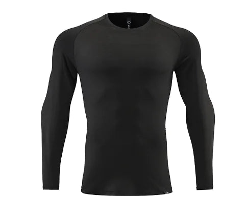 Men's Long Sleeve Compression Quick-Dry Sports Shirt