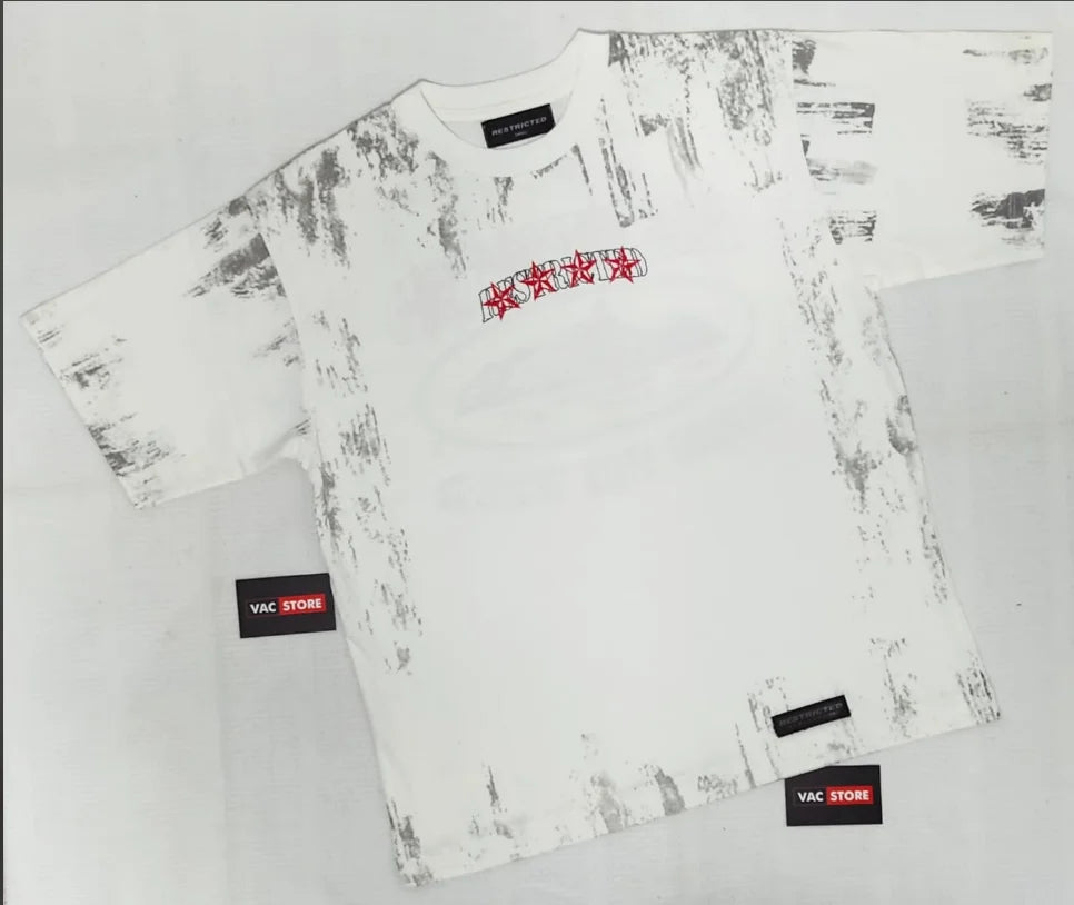 Y2K Cyberpunk Gothic T Shirt Edgy Thorn Texture Print Pure Cotton Streetwear Fashion Graphic Tee Urban Style Comfortable Fit