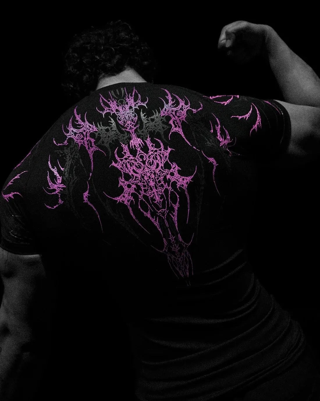 Breathedivinity Men's Fitness Clothing Short Sleeve Quick Dry Compression Shirt Sportswear Running T-shirt Polyester Blend