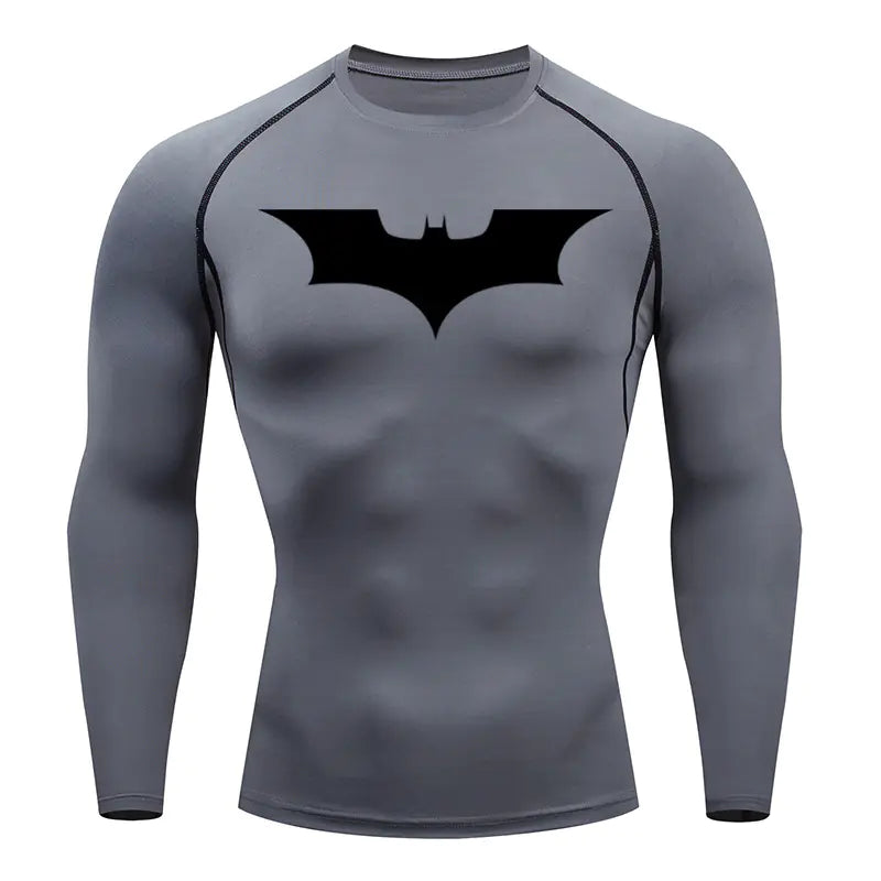 Men's Compression Short Sleeve Sports T-Shirt for Running